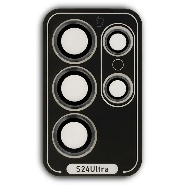Bizon Glass Snap Lens Samsung Galaxy S24 Ultra black