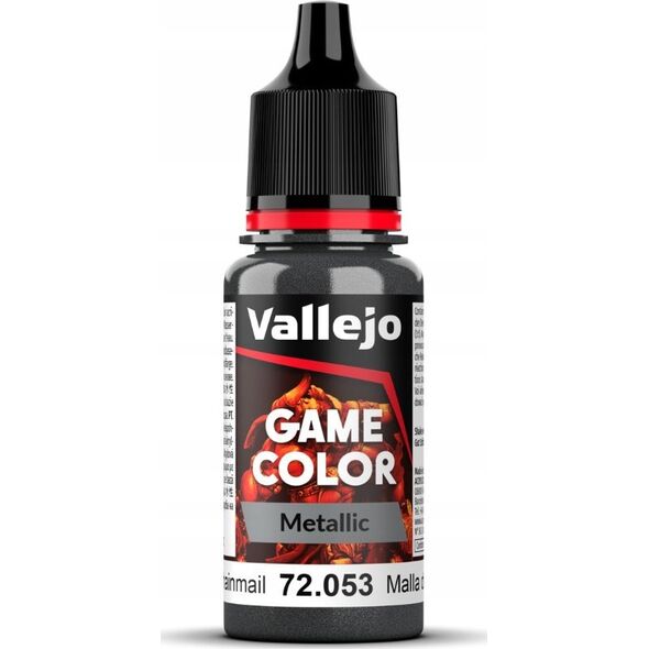 Vallejo Vallejo: 72.053 - Game Color - Metallic - Chainmail (18 ml)