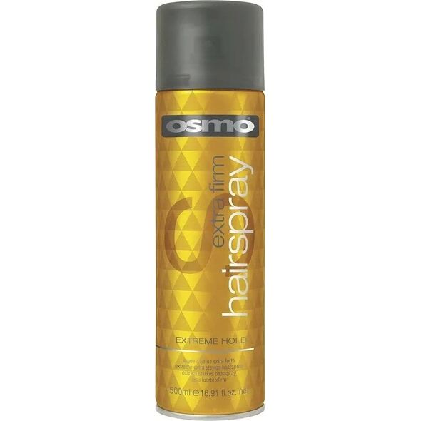 Osmo Osmo Extreme Extra Firm Hairspray ypatingai stiprios fiksacijos plaukų apimtį didinantis lakas, 500 ml