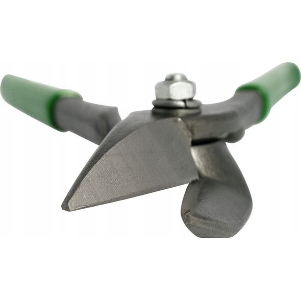 Bahco Freund Skardos kirpimo žirklės 260mm HRC 56, dešininės, išlenktos