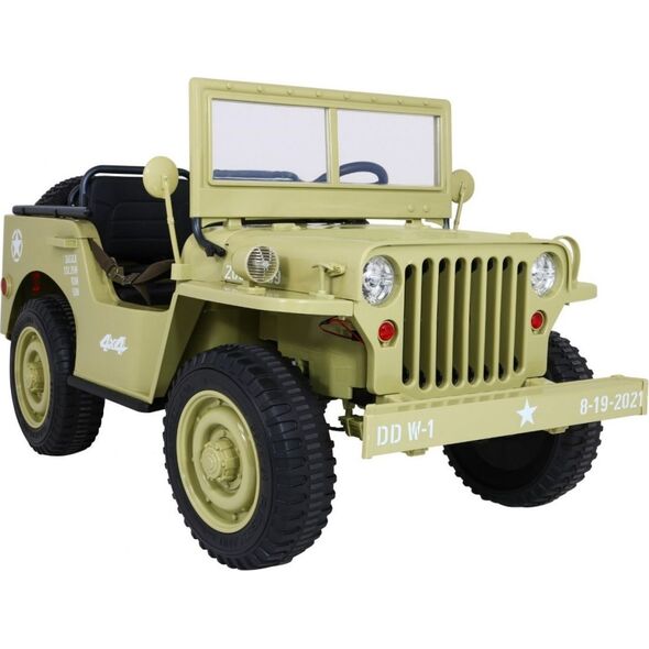 Pojazd Retro Wojskowy 4x4 Matcha