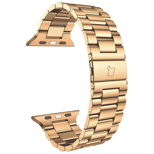 Bizon Strap Watch Aura Apple Watch 42/44/45/46/49 mm rose gold