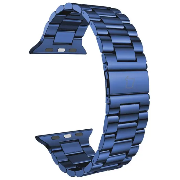 Bizon Strap Watch Aura Apple Watch 38/40/41mm blue
