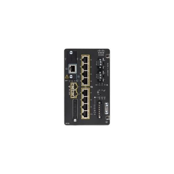 Switch Cisco Cisco Catalyst IE3400 Zarządzany L2/L3 Gigabit Ethernet (10/100/1000) Obsługa PoE Czarny