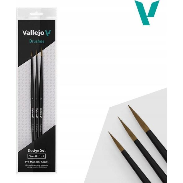Vallejo Vallejo: B01991 - Pro Modeler - Design Set - Natural (0, 1, 2)