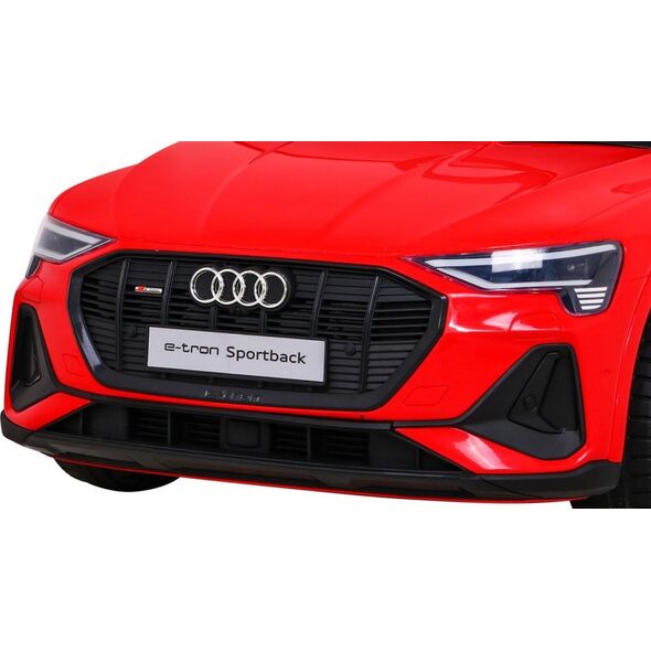 Ramiz Auto na akumulator Audi E-Tron Sportback Czerwony