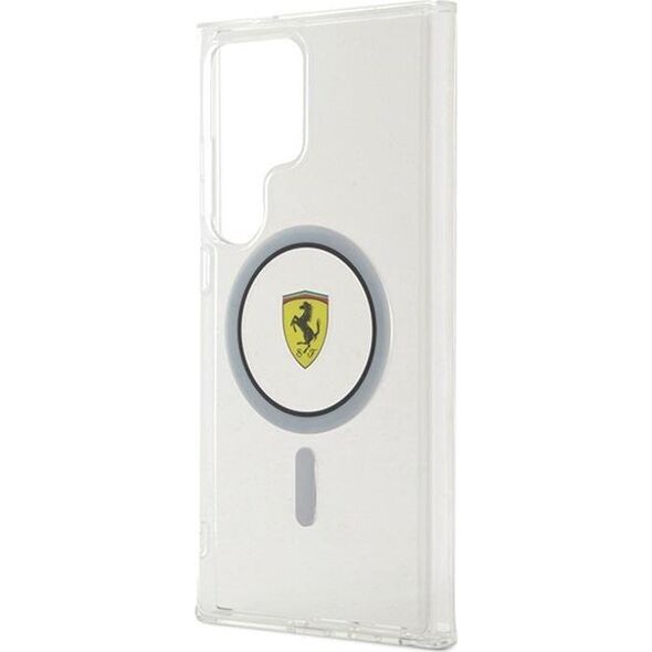 Ferrari Ferrari FEHMS24LU3CLK S24 Ultra S928 black/black hardcase IML Transp Inner Circle Line MagSafe