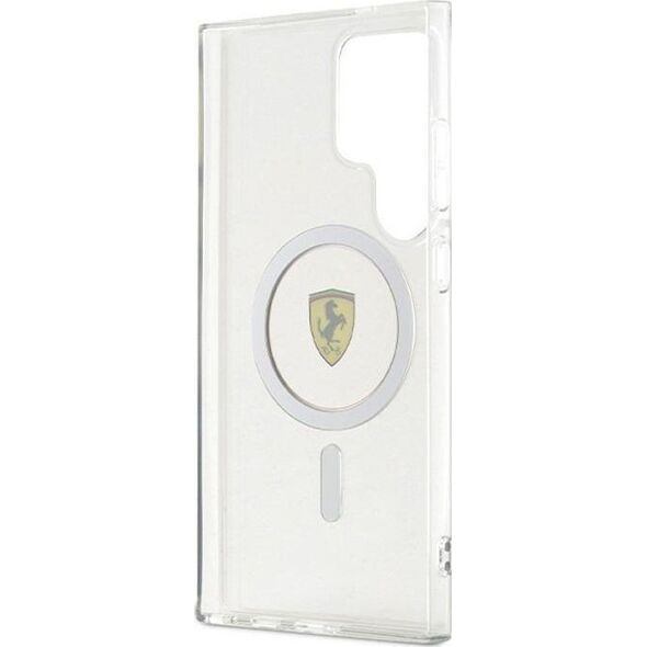 Ferrari Ferrari FEHMS24LU3CLK S24 Ultra S928 black/black hardcase IML Transp Inner Circle Line MagSafe