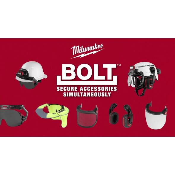 Milwaukee MILWAUKEE HELMET GLASSES CLEAR BOLT