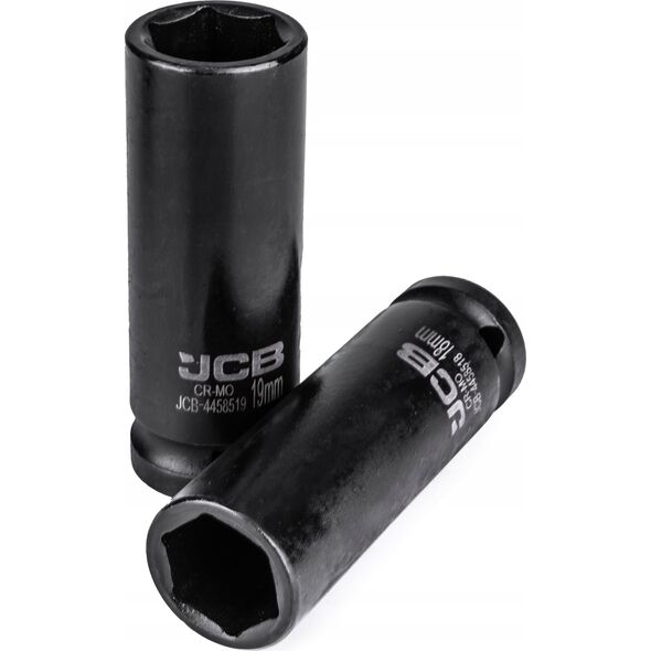 Zestaw nasadek udarowych głębokich 1/2" 16el. (6-kątnych) (10-36mm)