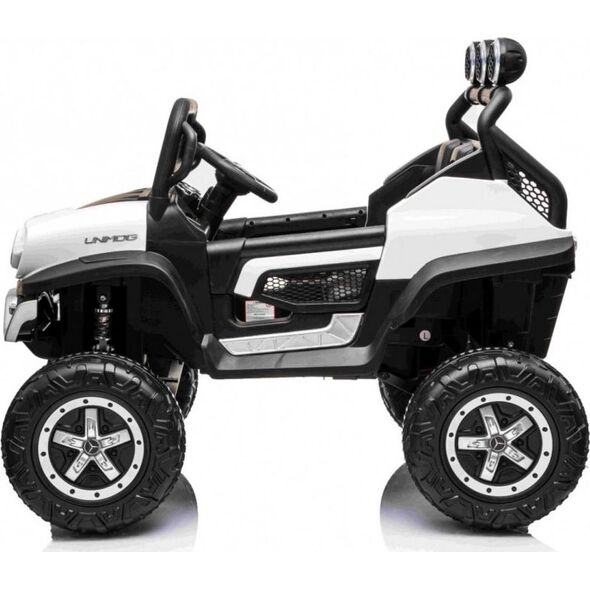 ADEL Pojazd Mercedes BENZ UNIMOG Biały