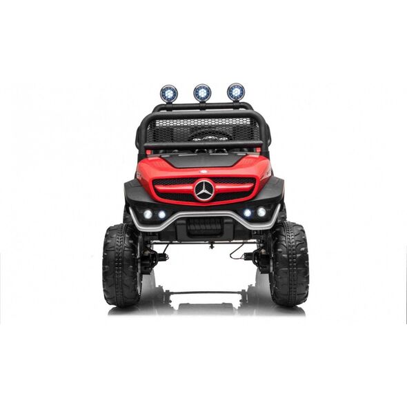 ADEL Pojazd Mercedes BENZ UNIMOG Czerwony