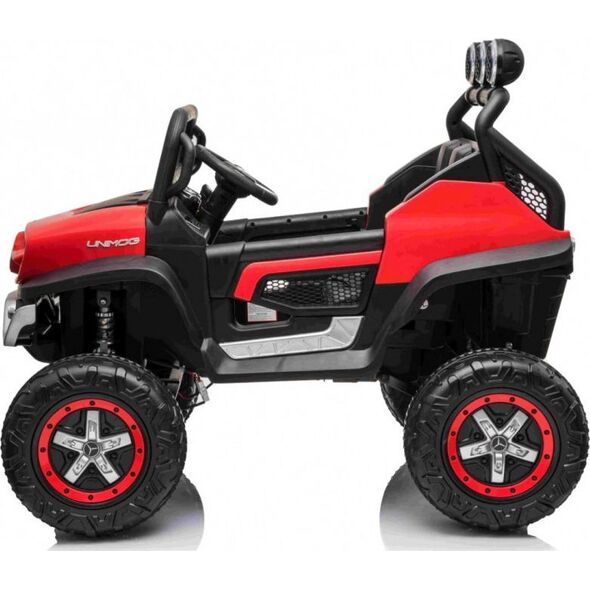 ADEL Pojazd Mercedes BENZ UNIMOG Czerwony