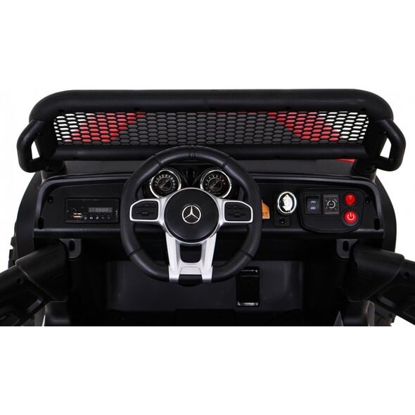 ADEL Pojazd Mercedes BENZ UNIMOG Czerwony
