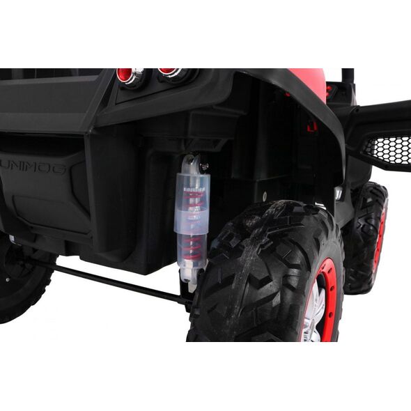 Pojazd Mercedes BENZ UNIMOG Czerwony