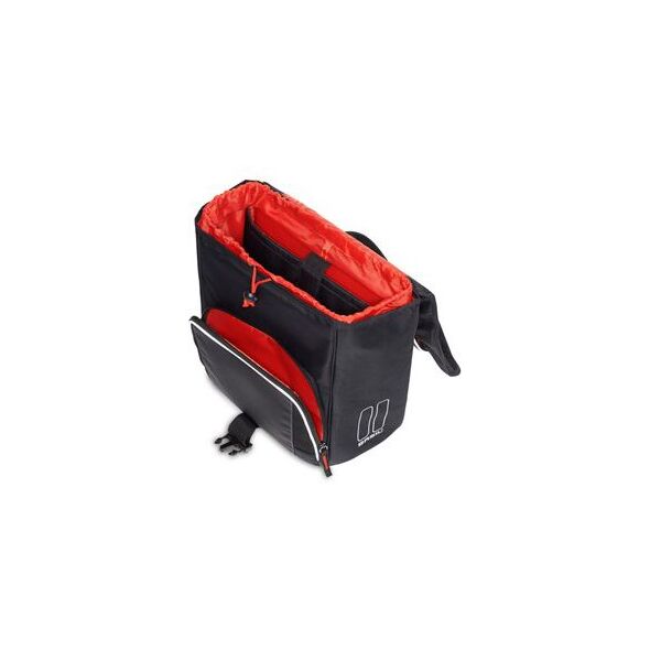Basil Sakwa miejska pojedyncza SPORT DESIGN COMMUTER BAG 18L, mocowanie na haki, czarna (BAS-17580)
