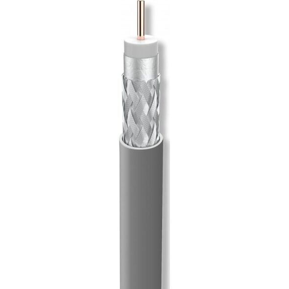 Televes PRZEWÓD KONCENTRYCZNY TELEVES CXT 1.02 CU 79% PVC ref. 2128 - rolka 100m (wewnętrzny)