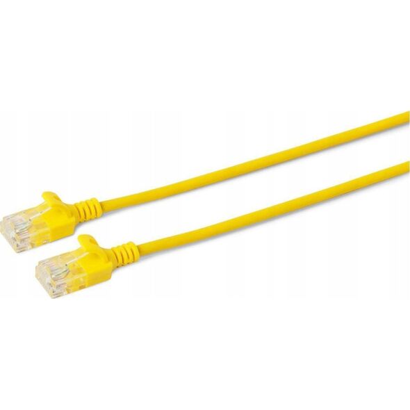 MicroConnect U/UTP CAT6A Slim 7.5M Yellow
