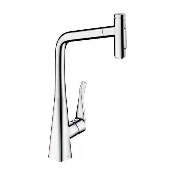 Bateria kuchenna Hansgrohe Kitchen faucet with pull-out hose Hansgrohe Metris Select M71 72833000