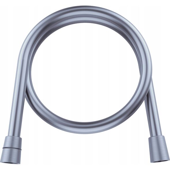 Εύκαμπτος σωλήνας ντους WĄŻ NATRYSKU Z TWORZYWA PVC SREBRNY K/STOŻEK L-150 CM SILVER BLISTER // WNT-HYD.150K-PVC-BL