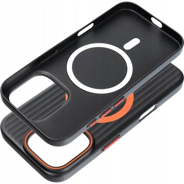 Futerał SIMPLY kompatybilny z MagSafe do IPHONE 14 tytan czarny