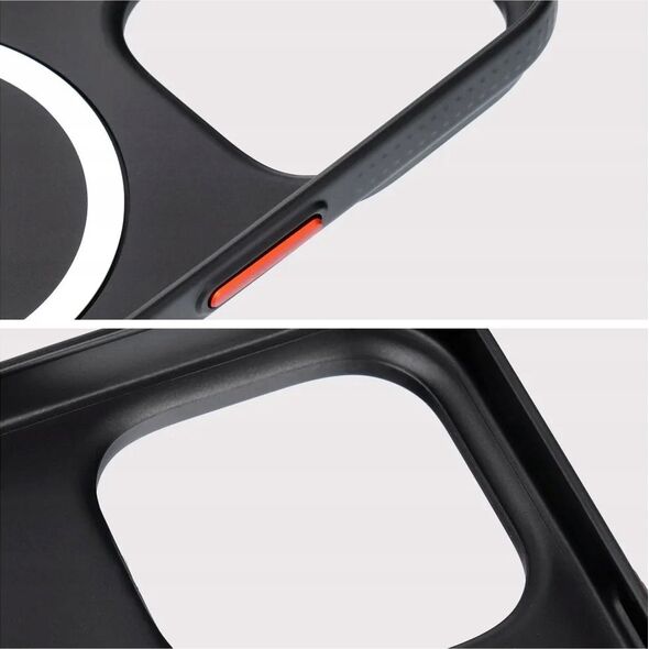 Futerał SIMPLY kompatybilny z MagSafe do IPHONE 14 tytan czarny