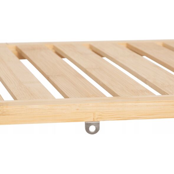 Regał bambusowy z koszem na pranie TIDY BOX, 72 x 33 x 109 cm