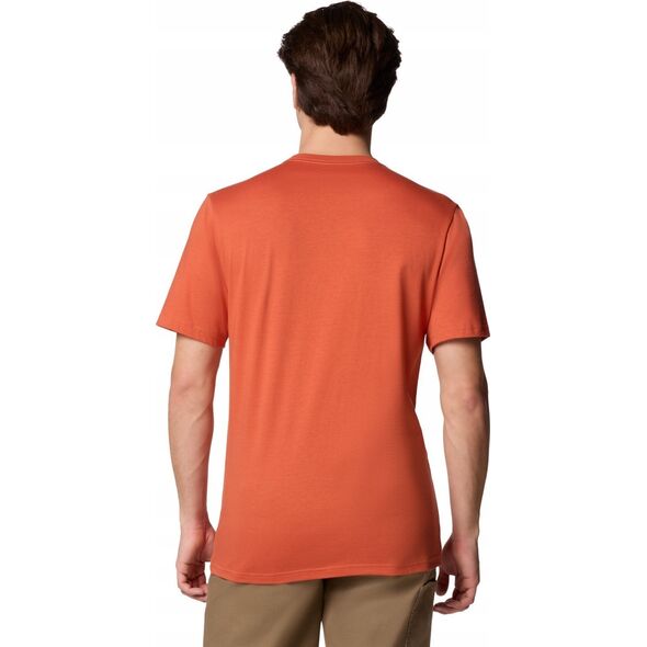 Columbia CSC Basic Logo SS Tee 1680053851 Pomarańczowe S