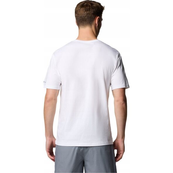 Columbia Path Lake II Graphic Tee 1934814111 białe XL