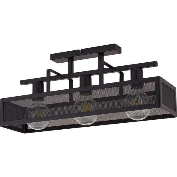 Lampa sufitowa Sigma Lampa sufitowa czarna do salonu Sigma ALBERT 32174