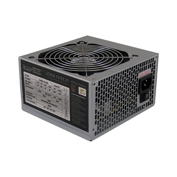 LC-Power Office Series LC420-12 V2.31 - power supply - 350 Watt (LC420-12 V2.31) (LC420-12-V2.31) έως 12 άτοκες Δόσεις