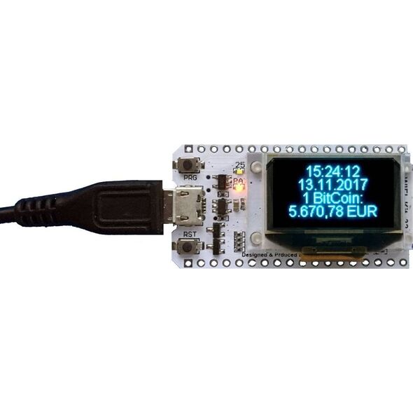 Allnet ALLNET 4duino IoT WLAN Display - ESP32 Modul mit 4 Zeilen Display