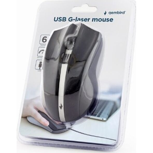 Mysz Gembird Mysz USB z G-laserowym sensorem