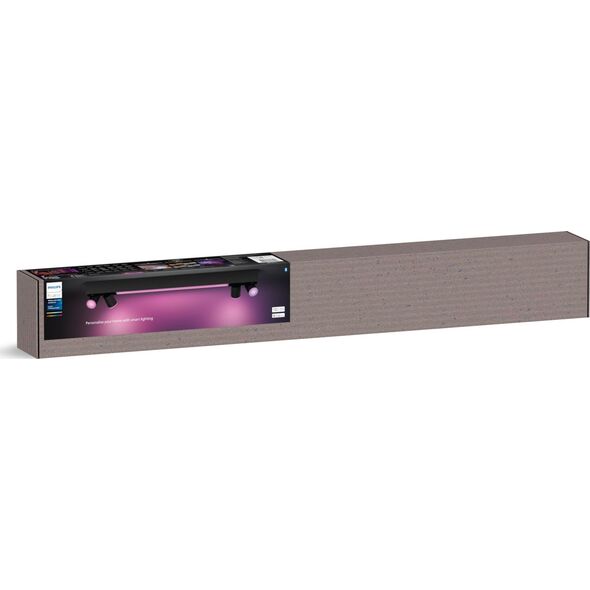 Philips Hue White&Col. Amb. Centris Spot 4flg schwarz V2