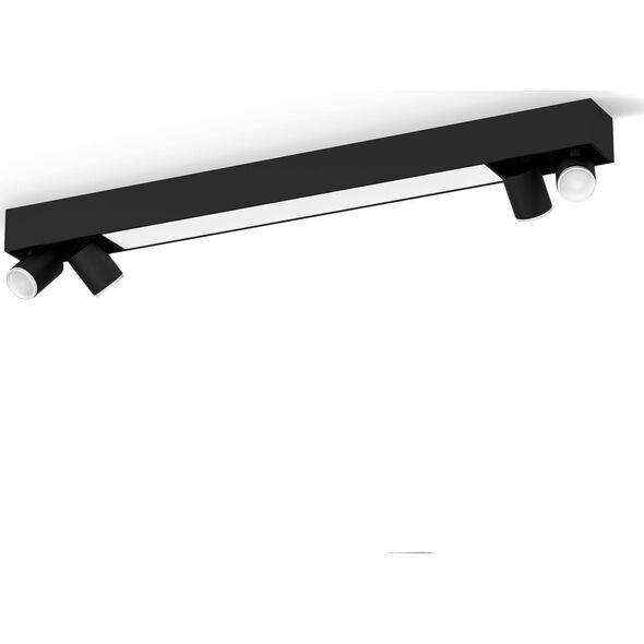 Philips Hue White&Col. Amb. Centris Spot 4flg schwarz V2