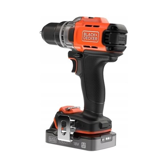 Black&Decker Akku-Bohrschrauber BCD382D1XC 2Ah 18V