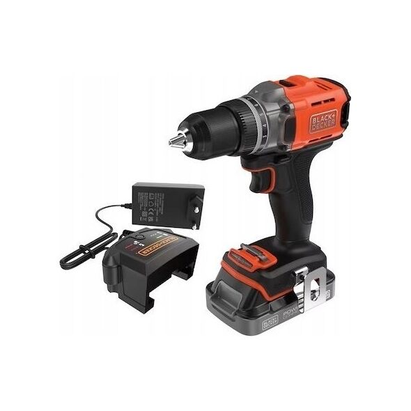 Black&Decker Akku-Bohrschrauber BCD382D1XC 2Ah 18V