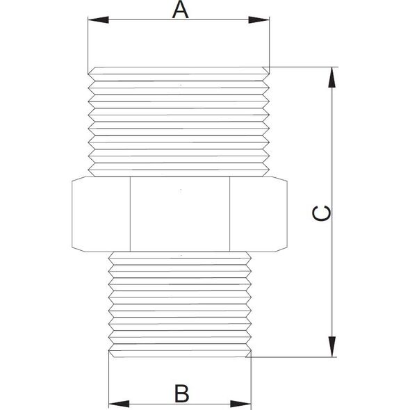 ΜΕΙΩΤΙΚΟΣ ΝΙΠΕΛ ΓΑΛΒΑΝΙΣΜΕΝΟΣ 3/4' X 1/2' HYDROLAND // ŁH.NR.20/15
