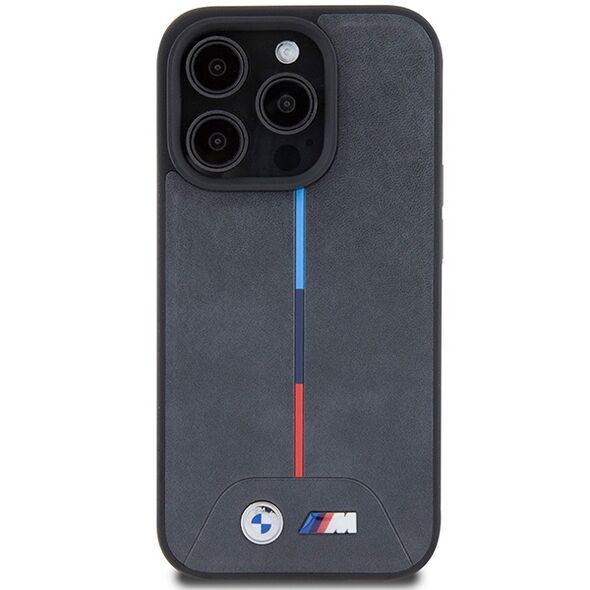 BMW BMHMP15L22PVTA Apple iPhone 15 Pro hardcase M Quilted Tricolor MagSafe grey
