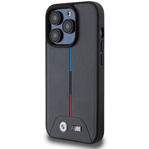 BMW BMHMP15L22PVTA Apple iPhone 15 Pro hardcase M Quilted Tricolor MagSafe grey