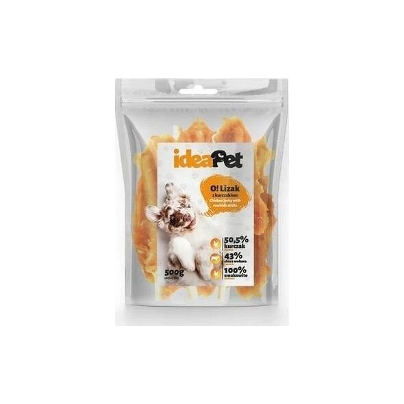 IdeaPet IDEAPET 500g LIZAK Z KURCZAKA