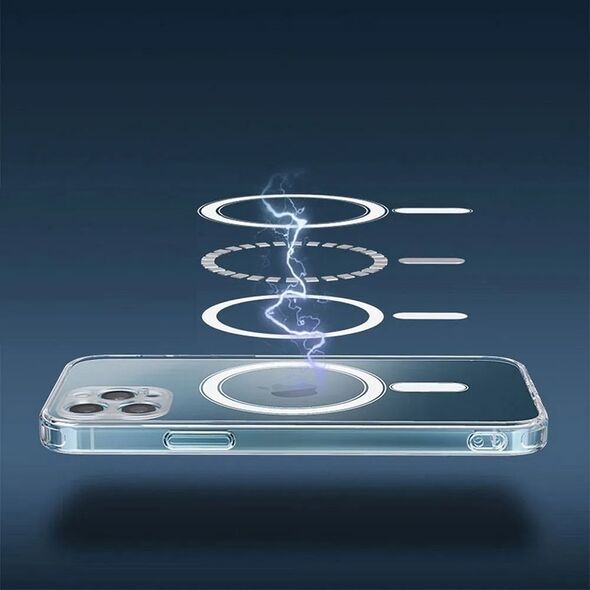 Futerał CLEAR MAG COVER kompatybilny z MagSafe do SAMSUNG A26 transparentny