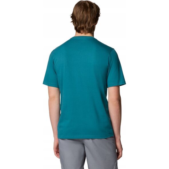 Columbia CSC Basic Logo SS Tee 1680053364 Zielone L