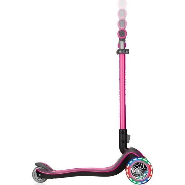 Hulajnoga Globber Elite Deluxe Lights Różowy (444-410)