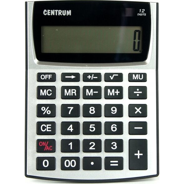 Kalkulator Centrum KALKULATOR CENTRUM 12 CYFR 150X144X20MM