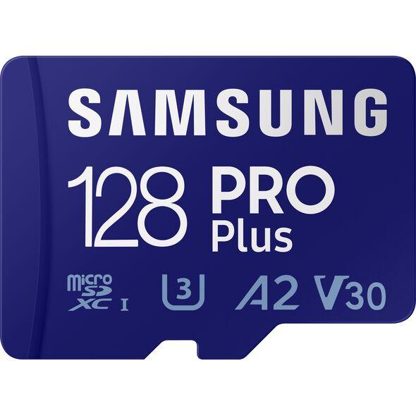 Karta Samsung PRO Plus 2021 MicroSDXC 128 GB Class 10 UHS-I/U3 A2 V30 (MB-MD128KA/EU)