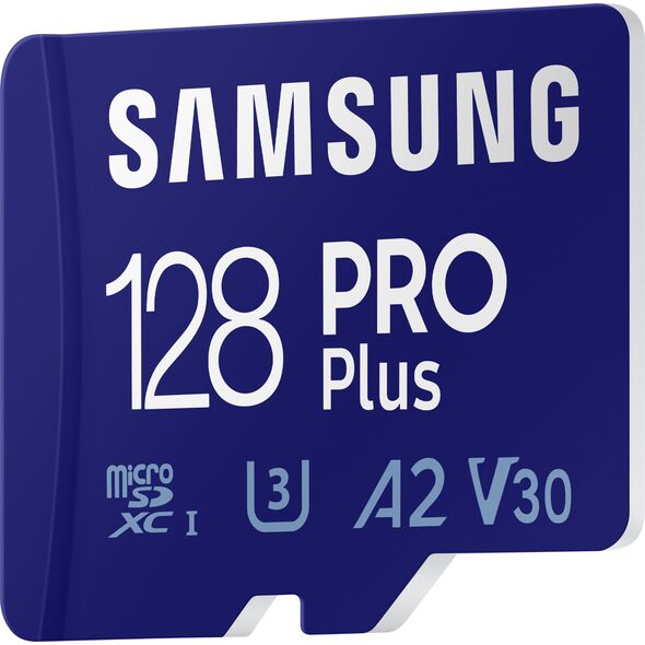Karta Samsung PRO Plus 2021 MicroSDXC 128 GB Class 10 UHS-I/U3 A2 V30 (MB-MD128KA/EU)