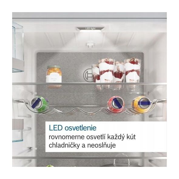 Lodówka Bosch Bosch fridge / freezer combination KGE398IBP series 6 B inox - series 6