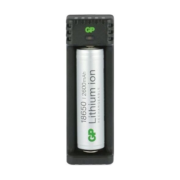 Φορτιστής GP GP L111 USB Charger incl. Akku 18650 2600mAh 3,7V 14511118650B1