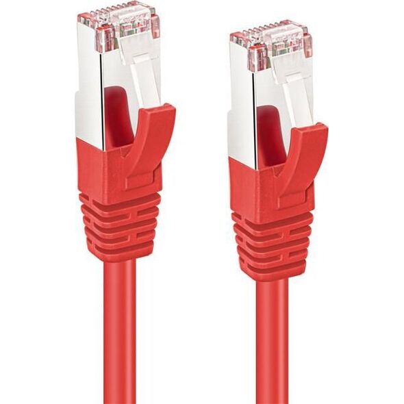 MicroConnect S/FTP CAT6 1.5m Red LSZH